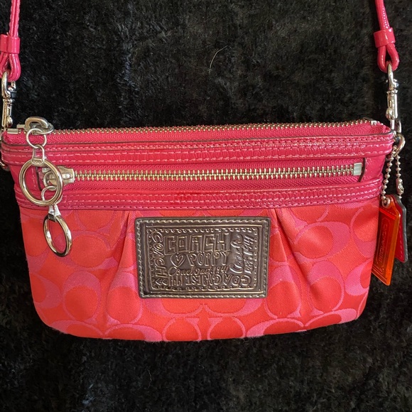 Coach Poppy Signature Crossbody With Matching Wristlet~SPRING SPECIAL - Picture 2 of 11